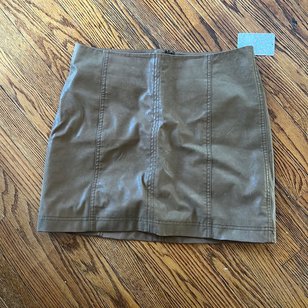Free People Chestnut skirt - Picture 2 of 5